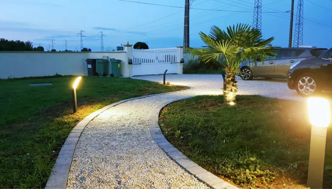 R&eacute;alisation d&rsquo;all&eacute;es en graviers carrossables ou non